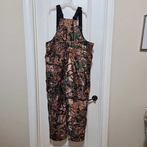 Cabela's Camo Hunting Bibs, Dry Plus, Revolution Fleece, 2XL - Picture 2 of 7